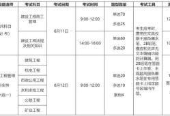 包含二級建造師什么時候考試時間的詞條