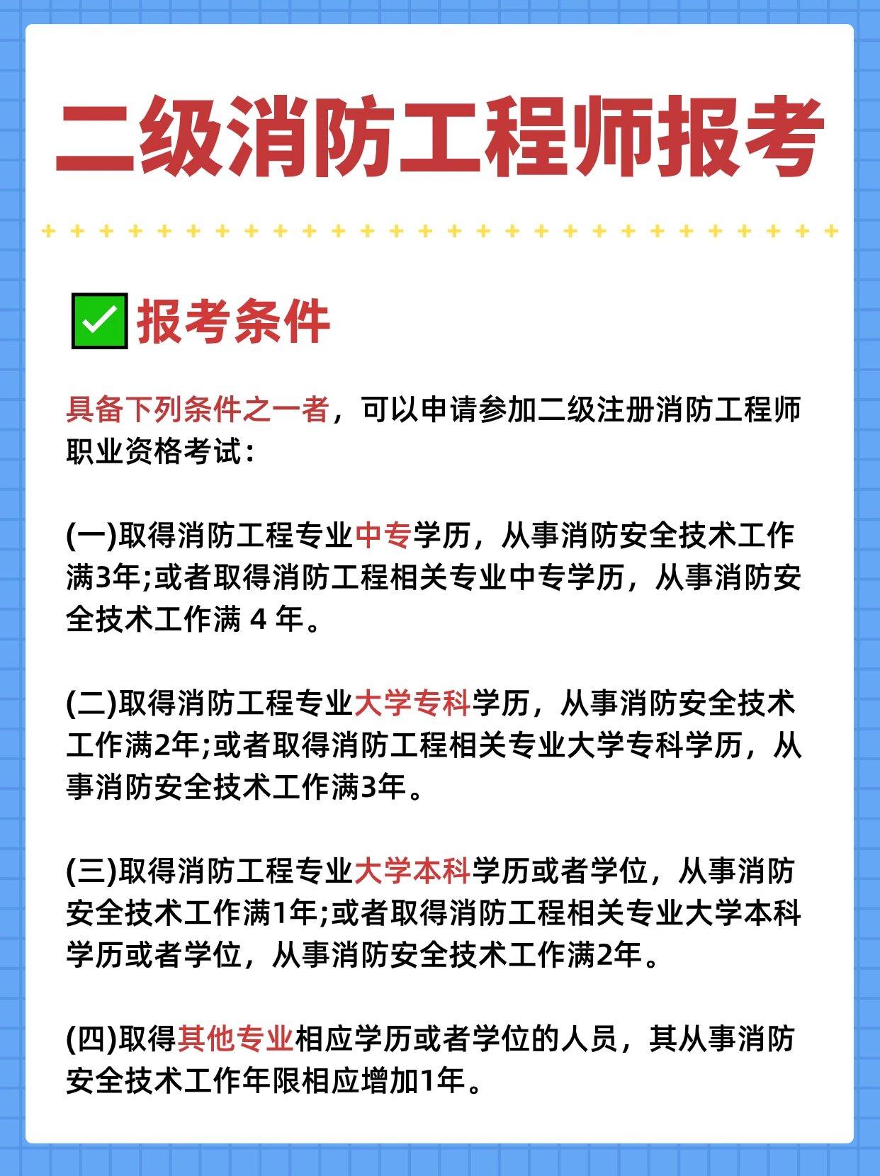 社會人員可以報考,社會人員可以考消防工程師  第2張