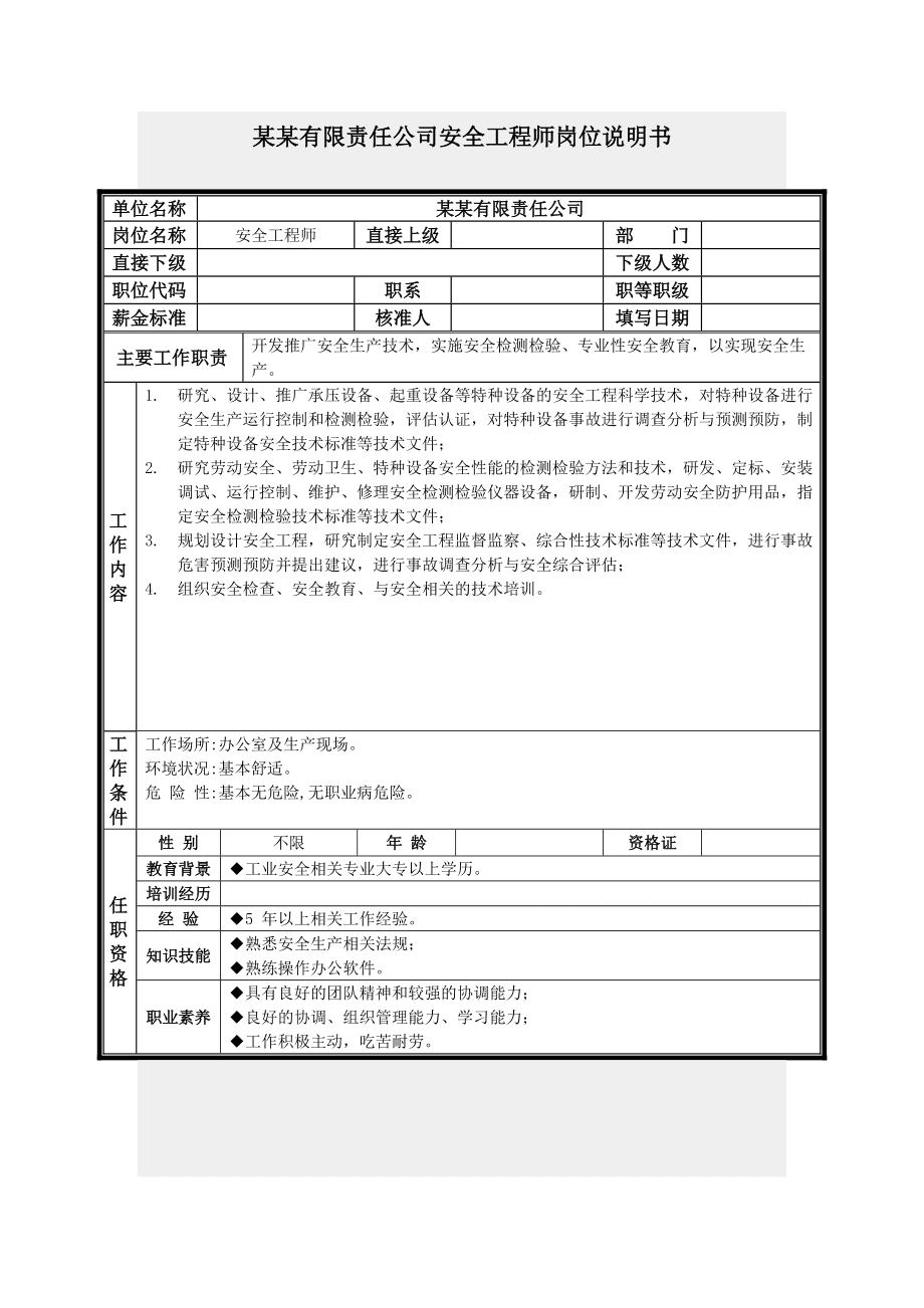 產品安全工程師是在車間工作嗎的簡單介紹  第1張